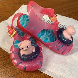 NEW Mini Melissa Aranha Xi Jelly Sandals